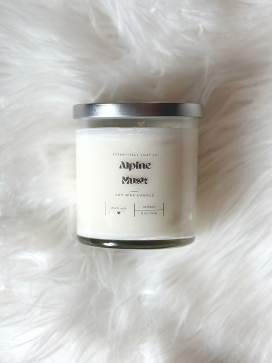 Alpine Musk Soy Wax Candle