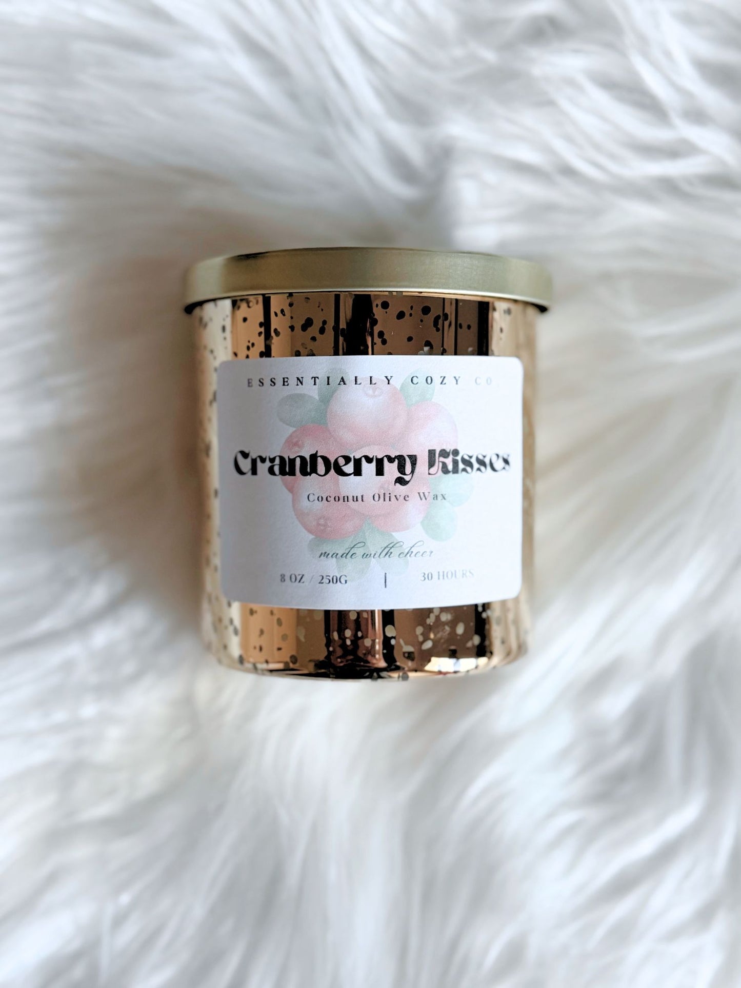 Cranberry Kisses Candle