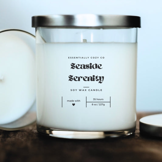 Seaside Serenity Soy Wax Candle