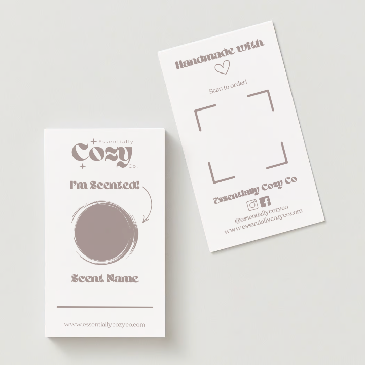 Scent Sample Cards